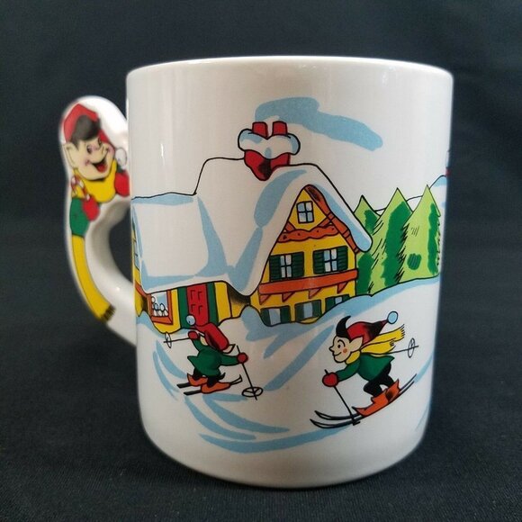 THE Love Mug Coffee Cup Christmas Elves - Picture 5 of 12